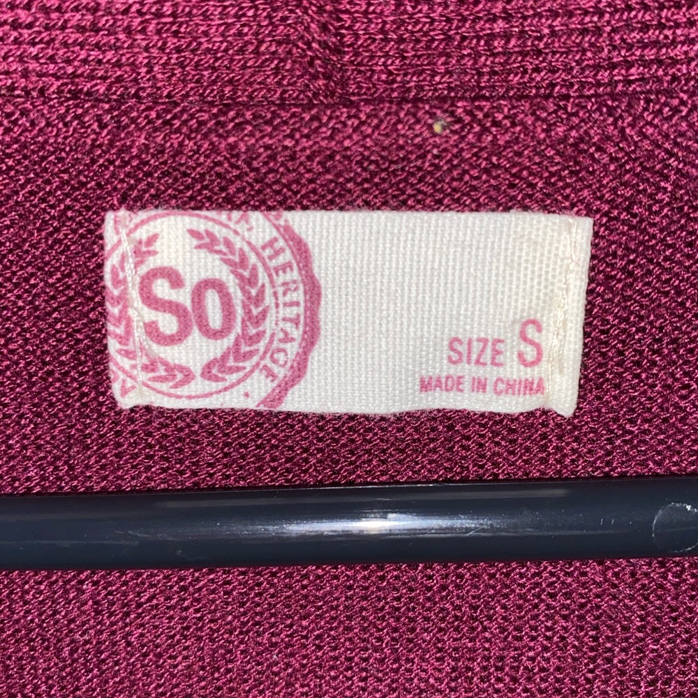 Cardigan, small, pockets, side slits